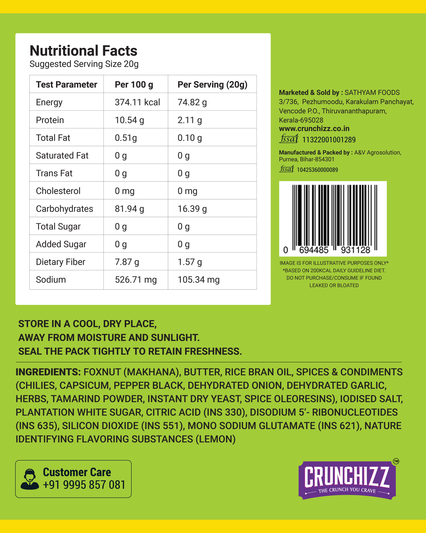 Crunchizz Makhana Seasoning Combo Pack | Peri Peri + Magic Masala+Salt & Pepper | 3x 80g (240g) | Premium Flavour Sprinkle for Roasted Makhana